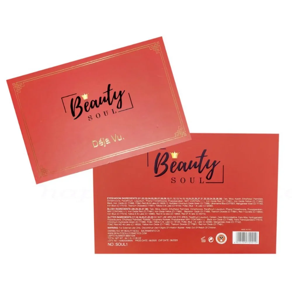 NEW Beauty Soul Deja Vu Eye Shadow Palette